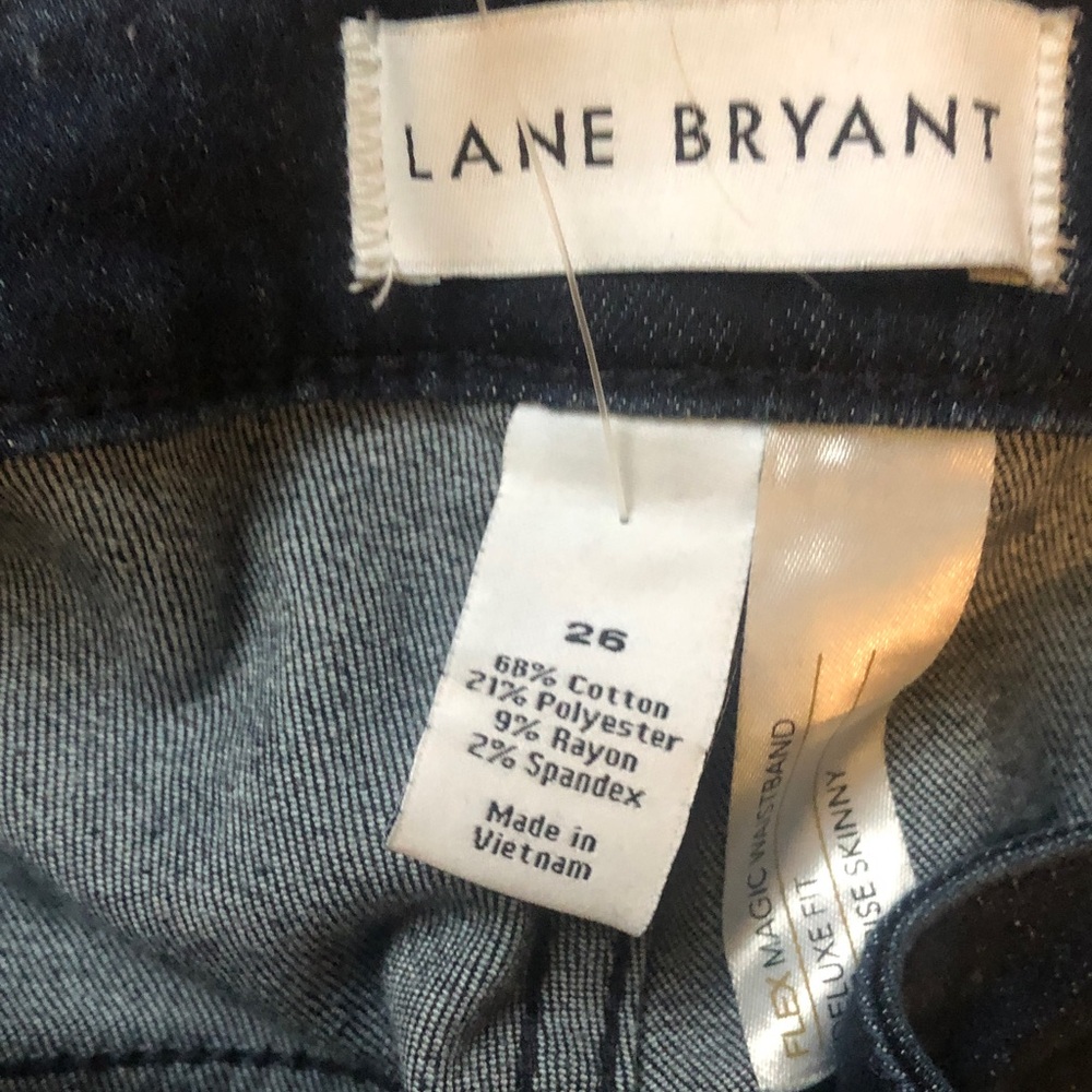 Lane Bryant Dark Blue Boyfriend Jeans - Picture 7 of 7